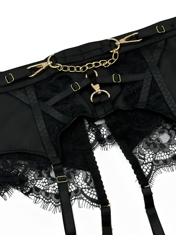allergy to condom lubricant Gold Chain Garter